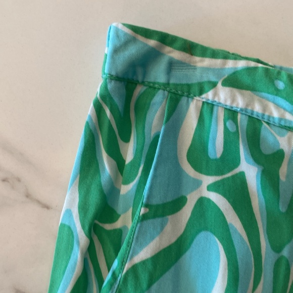 Lilly Pulitzer Cambridge Palazzo Finders Keepers Pants | Size Medium - Picture 8 of 8